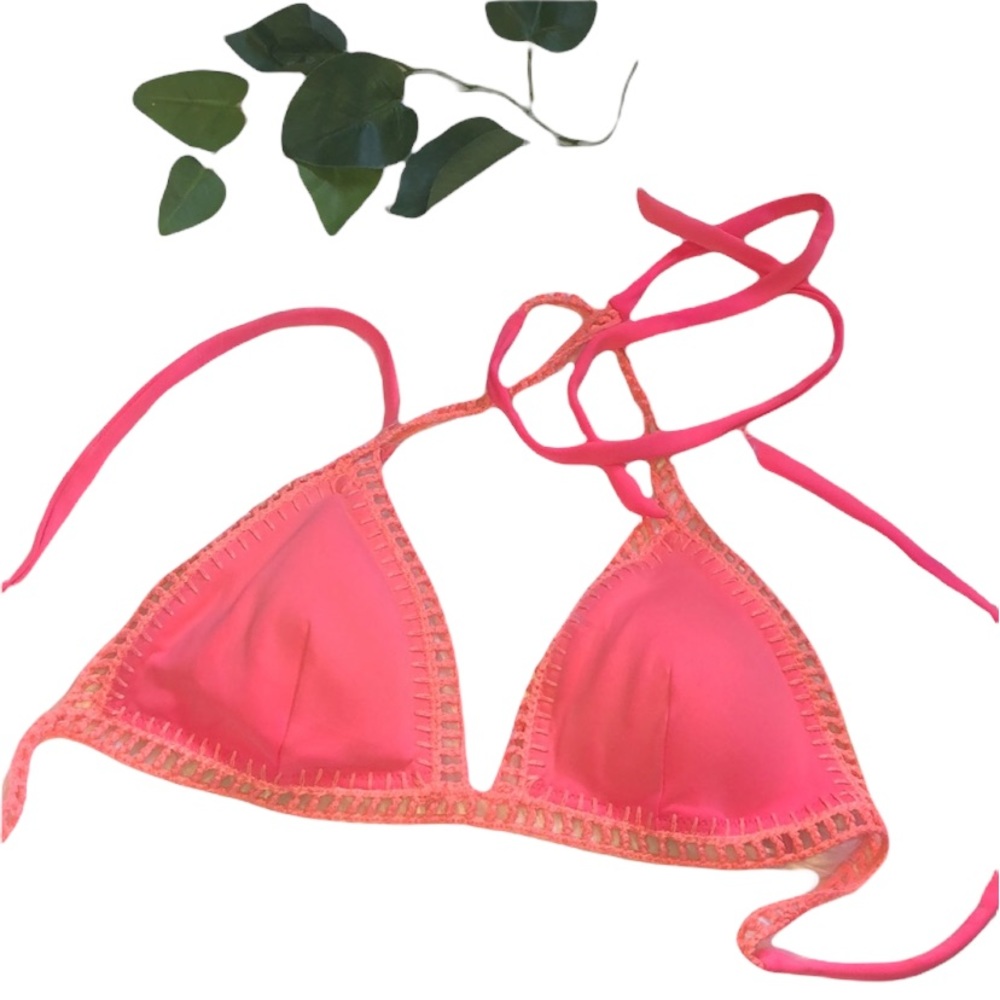 Victoria’s Secret woven bikini top